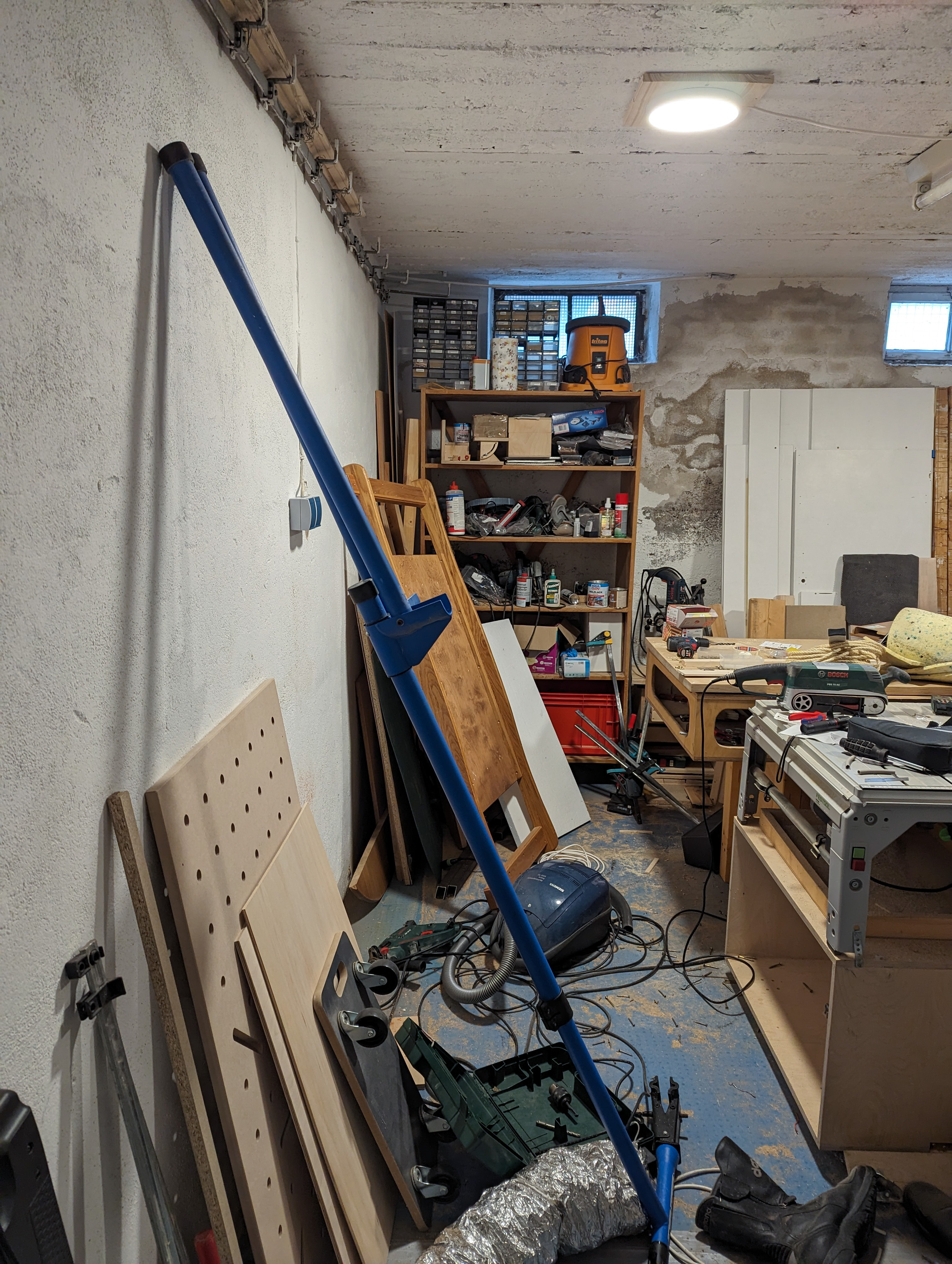 Holzwerken Kellerwerkstatt 002